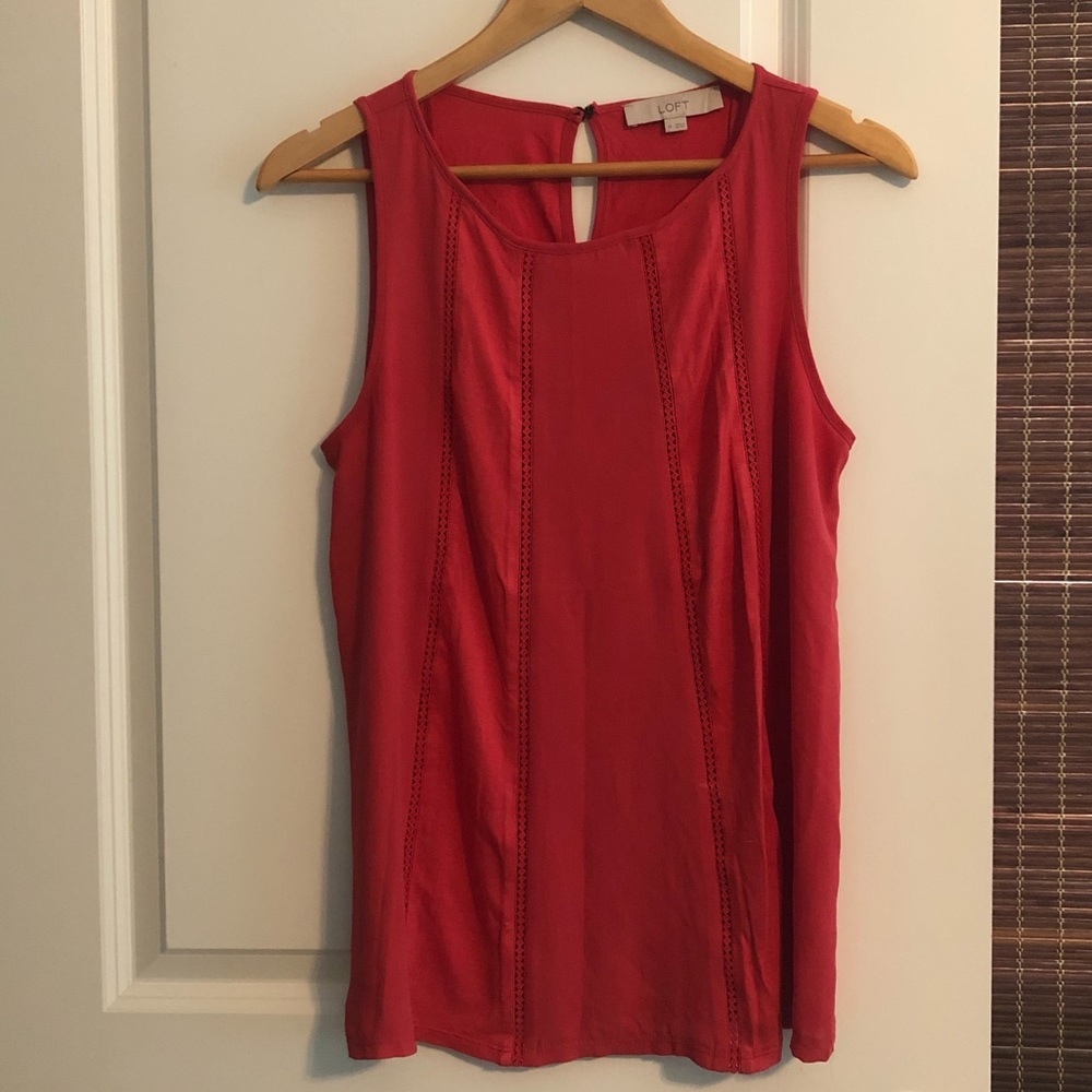Loft sleeveless blouse